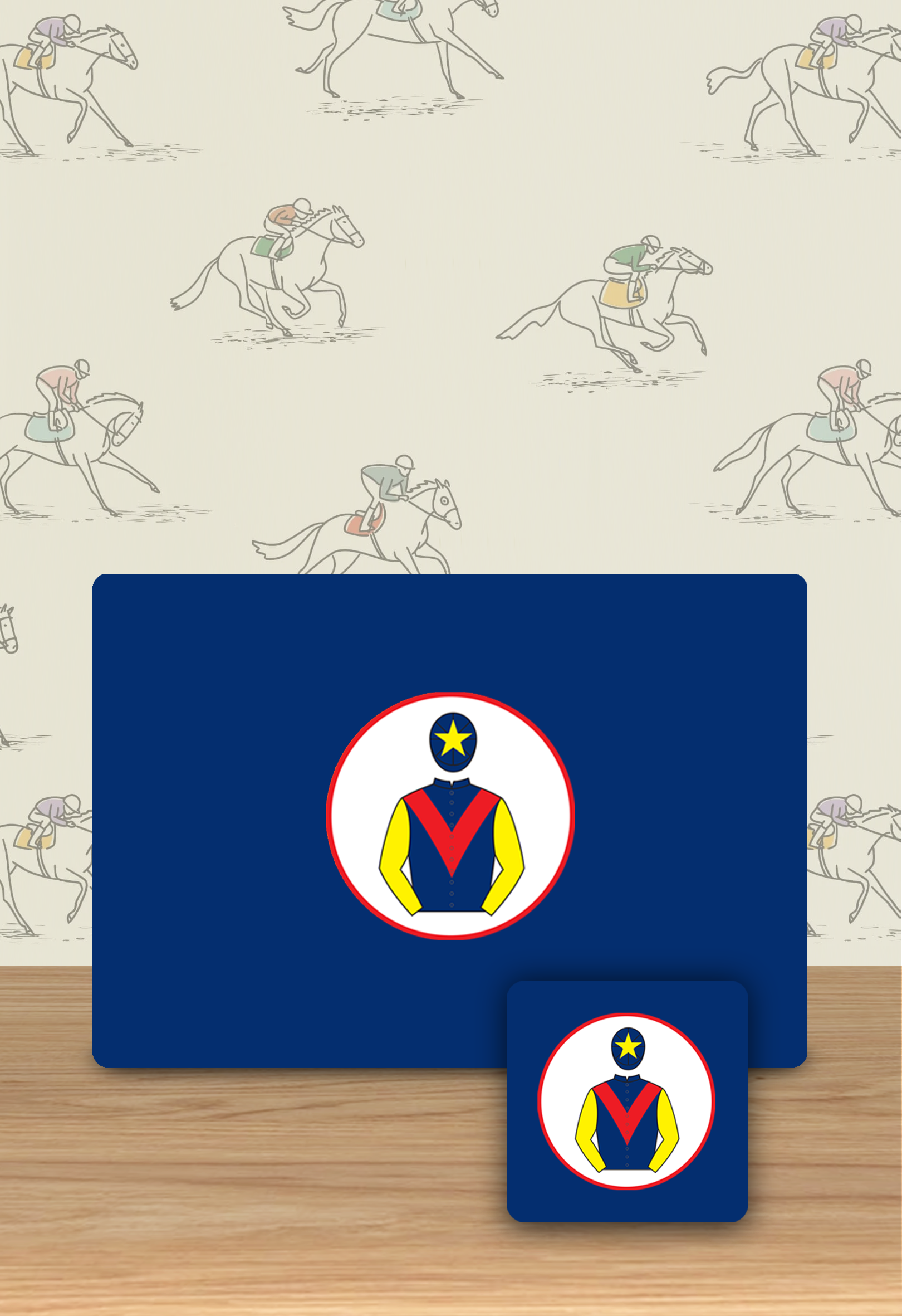 Wooden Coasters Pack of 2